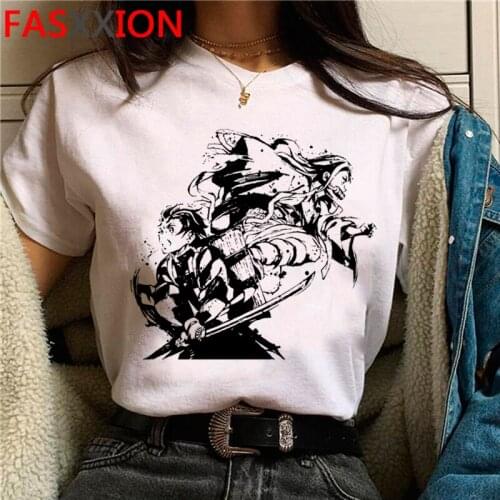 Demon Slaye Kimetsu No Yaiba clothes men grunge ulzzang kawaii graphic tees 2021 top tees t-shirt graphic tees women kawaii