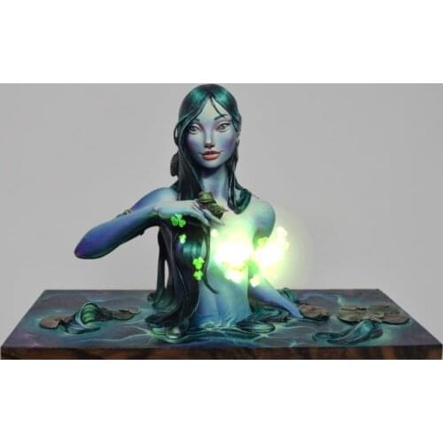 （about 9CM） Resin Figure Model Kit Unassambled Unpainted BUST564(NO BASE)