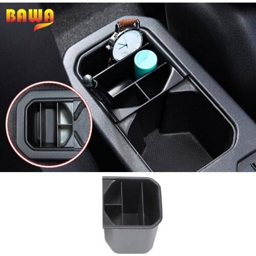 BAWA Stowing Tidying Cup Holder Storage Box Organize items Compatible for Suzuki Jimny 2019 2020 2021 Car accessories