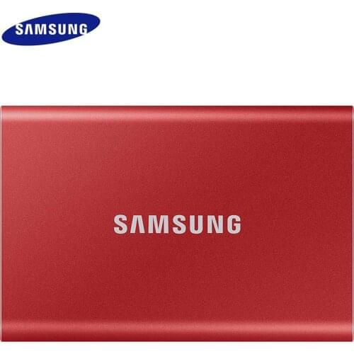 Samsung T7 portable SSD NVME 500GB 1TB 2TB External Solid State Drives Type-C USB 3.2 Gen2 and backward compatible for laptop