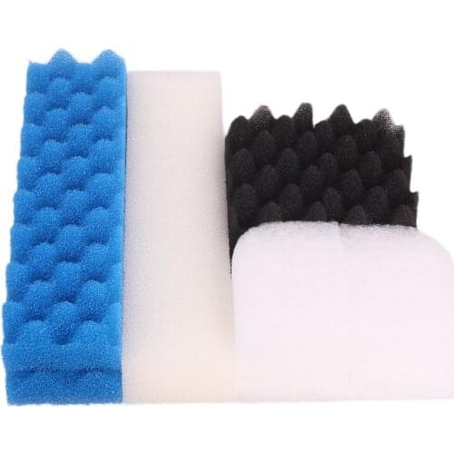 AUTUMNGREAT Compatible Value Pack Fit for Fluval 406 407 Filter (6x Polishing Pad, 2x Plain Foam, 2x Bio-Foam, 2x Bio Foam Max)