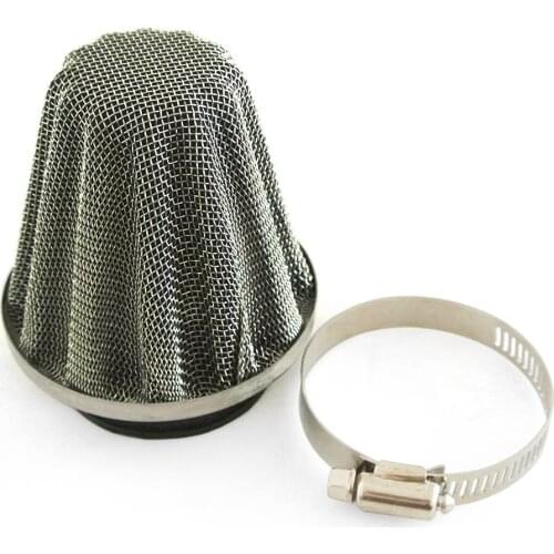 42mm Steel Pod Air Filter Cleaner Fits Scooter ATV Quad Pocket Pit Dirt Bike