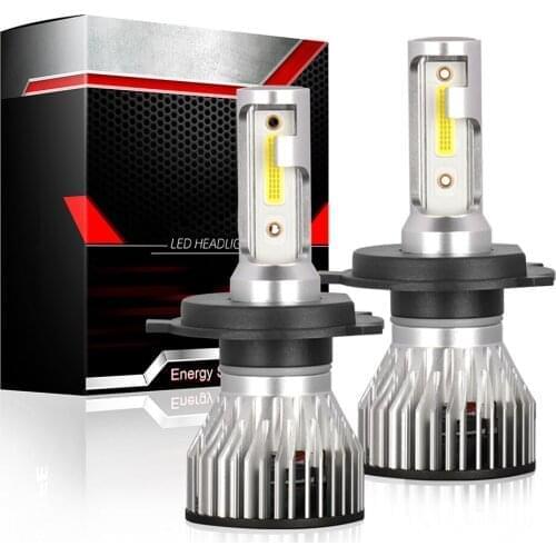 LED Fog Light Cars ALL IN ONE Style SUVs H4 / HB2 / 9003 Trucks 6000K 4000LM 40W/pair Strong Heat Dissipation Waterproof IP68