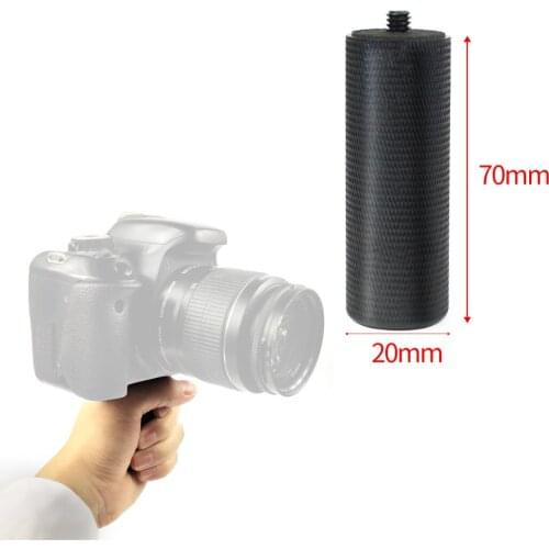 1/4'' Metal Handle Hand Grip Stabilizer Stick For LED Flash Light Video Camera Stabilizers For Gopro 2 3 3+ 4 Sj4000 DSLR Camera