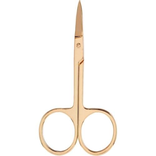1pc New Product Eyebrow Trimmer Scissors Permanent Makeup Accessories Stainless Steel Eyelashes Scissors Tool for Tattoo Supply