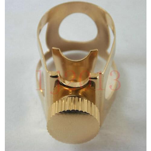 1PCS Sax parts :Perfect beautiful Alto saxophone Ligature Bakelite flute head clamp