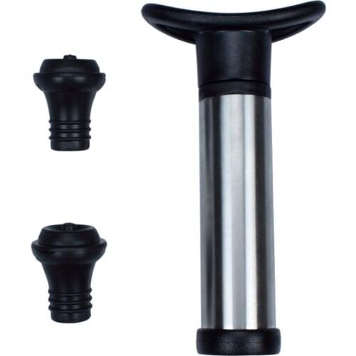 1 x Vacuum Pump Wine Saver Wine Bottle Sealers Drink Preserver with 2 Stoppers Corks