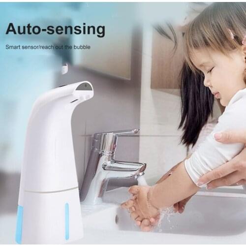Automatic Hand Soap Dispenser Induction Foam Smart Hand Sanitizer Household Soap Dispenser Rechargeable Battery Soap Dispenser