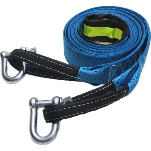 Car Tow Strap 1.97''x16.40'| Heavy Duty Lab Test 17,636LBS (8Ton) Strength