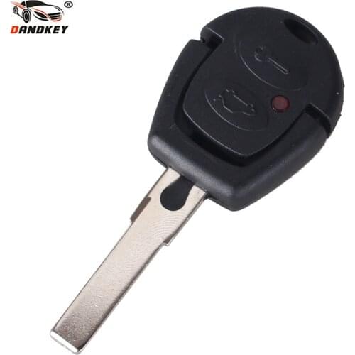 Dandkey Remote Car Key Cover Case For VW Polo Golf Jetta Sharan For Seat Ibiza Leon Toledo Mii Altea For SKODA FABIA OCTAVIA