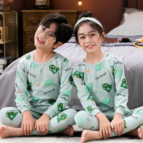 Kids Pajamas Children Sleepwear Rabbit Boys Girls Pajamas Set Cotton Kids Clothes Nightwear Toddler Animal Pyjamas Baby Pijamas
