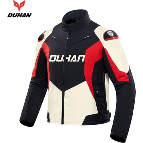 DUHAN Motorcycle Jackets Men Riding Motocross Enduro Racing Jacket Moto Jacket Windproof Coldproof Motorbike Clothing Protection