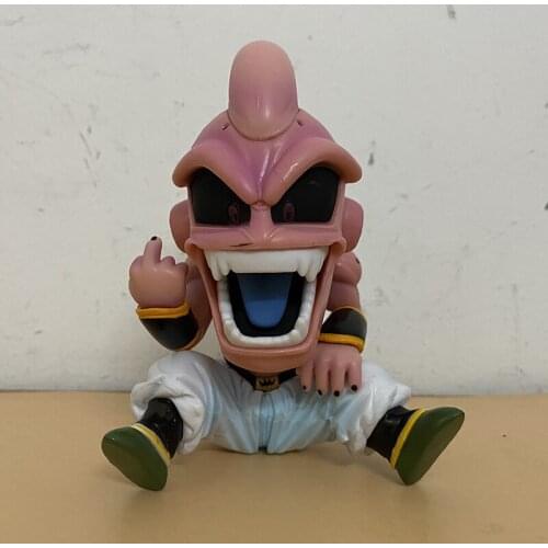 GK Buu Majin Buu Boo Middle Finger PVC Action Figure Collectible Model Toy Gift