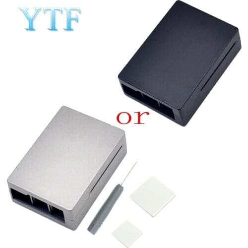 Raspberry Pi 3 B/B+ Case Auminum Box Metal Shell With A Heat Sink Cooling