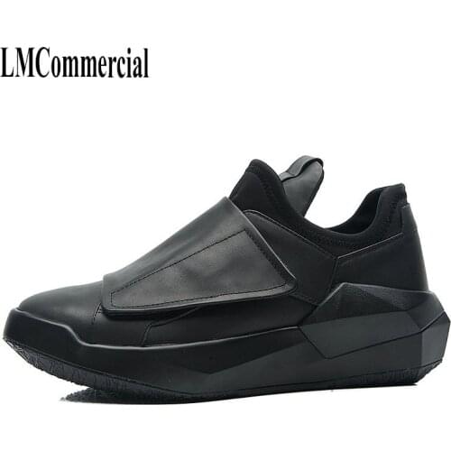 Мужские кожаные кроссовки LMCommercial China At AliExpress