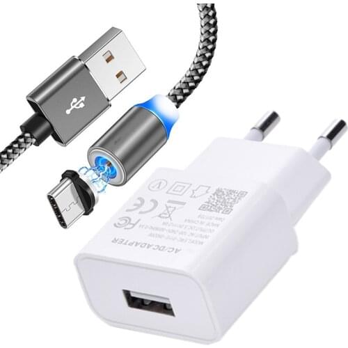 For Xiaomi Redmi Note 7 8 8T Type-C Micro USB Plug Magnetic Cable For iPhone Redmi 6A 4X 7 6 5 Plus Quick Charge 3.0 USB Charger