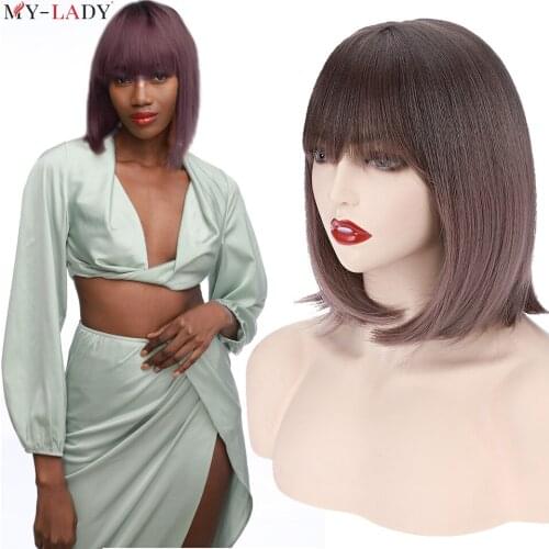 Розовые парики MY-LADY China At AliExpress