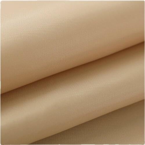 Width 59'' Solid Color High Density Polyester Taff Fabric By The Yard For Suits Bags Coats Lining Material
