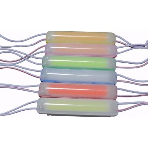 100pcs 2.4w 76x17mm waterproof COB LED Module with injection len 160 degree Lightbox Backlight Letter Sign LOGO Module light