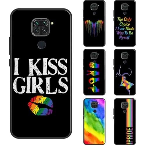 Gay Lesbian LGBT Rainbow Pride ART Case For Xiaomi Redmi Note 10 9 8 Pro Note 9S 8T Note 7 Cover Shell For Redmi 9 9A 9C 9T