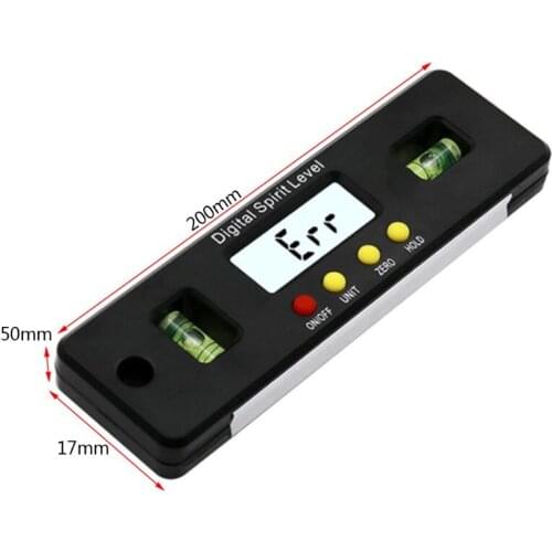 Mini Digital Protractor Angle Finder Inclinometer Electronic Level with Magnetic