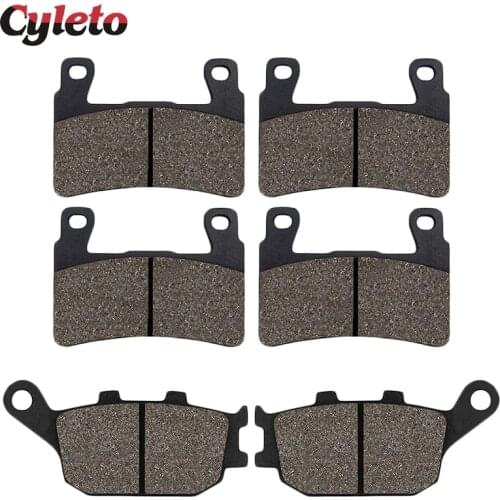 Motorcycle Parts Front and Rear Brake Pads for HONDA CBR 600 CBR600 F4 Sport 1999-2007 CBR600 RR CBR 600RR CBR600RR 2003 2004
