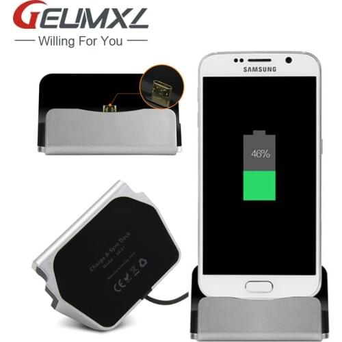 For Samsung Xiaomi Huawei LG HTC Android Phone Micro/Type-C/ iPhone Dock Charger Sync Data Docking Station Desktop Cradle Stand