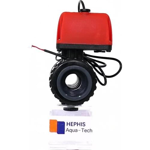 100000+ Rotations 1"DN25 2ways Plastic Valve Actuator 1 Inch Electric Butterfly DC6V24V12V CONTROL VALVE For Water Treatment