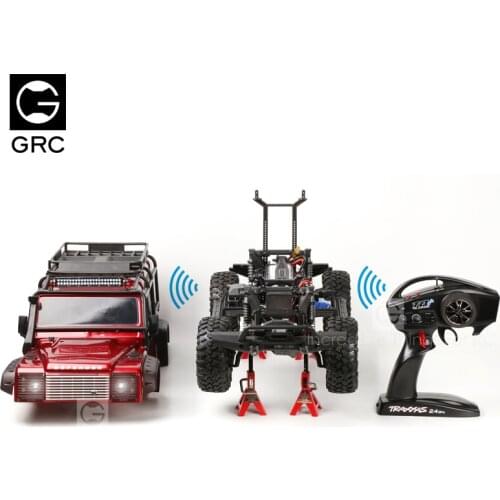 GRC trx4 wireless linkage light group 4 channels, used for 1 / 10 RC track axial general purpose lamp group dip version
