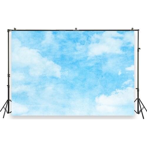 HUAYI Photo Background Newborns Birthday Photography Backdrops Vintage Clouds Sky Custom Studio Photobooth Backdrop XT-7137