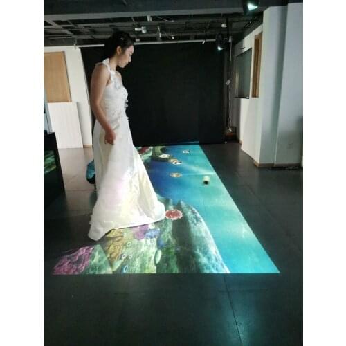 DefiLabs Interactive floor projection system also can be display on table