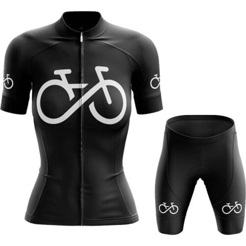 SPTGRVO tricota ciclismo mujer summer women’s cycling set black bike Jersey bib shorts suit pro ladies bicycle team cycling kit