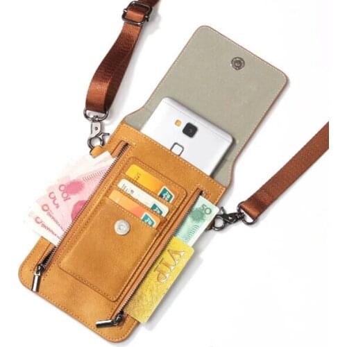 Lady Shoulder Belt Mobile Phone Leather Case Zipper Card Wallet Pouch For HTC U11,One X10/A9s/X9/E9S/M8S/E9+/M9+/M9 Plus/m8