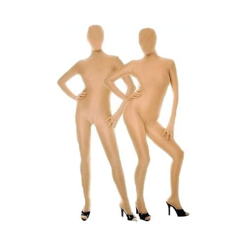 Newest Flesh High Quality Spandex Zentai Bodysuits Halloween costumes Hot Sale Freeshipping Zentai