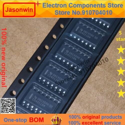 100% nuevo 50 unids/lote original CD4011BM CD4011 SMD SOP-14 IC integration Authentic