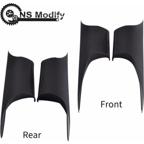 NS Modify Car Interior Door Handles Front Rear Left Right Interior Door Handle Pull Protective Cover For BMW F01 F02 7-Series