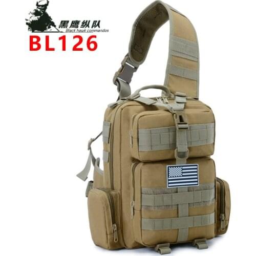 Tactical backpack cycling shooting Archer bag multi-functional outdoor tool bag army fan chest bag jungle adventure