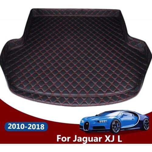 High Side Custom Car trunk mat for Jaguar XJ L 2010 2011 2012 2013 2014 2015 2016 2017 2018 cargo liner carpet accessories