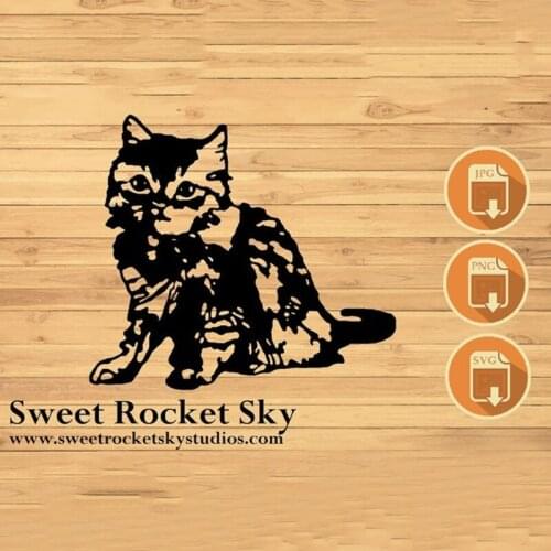 066E Cute Cat Metal Cutting Dies Stencil DIY Scrapbooking Album Paper Card Template Mold Embossing Craft Decoration