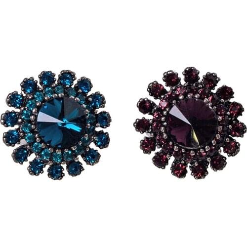 10pcs wholesale Snaps Button Charms Full Drill Metal Snaps For Bracelet OEM ODM Styles Button Ginger Snaps Jewelry MDB18-248