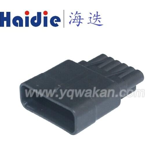 Free shipping 2sets 6pin Auto Electronic plug harness plastic connector