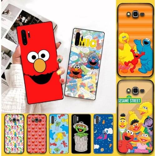 TOPCASHOP Sesame Street Phone Case For Samsung Galaxy Note20 ultra 7 8 9 10 Plus lite J7 J8 Plus M21 M30S