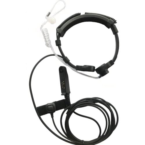 Two Way Radio Throat Mic Headset For Baofeng UV-9R Plus BF-9700 BF-A58 UV-XR UV9R GT-3WP Walkie Talkie Earpiece