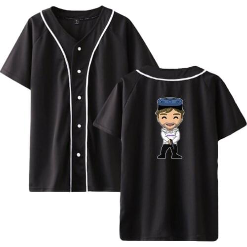 JoshDub Baseball T shirts Unisex Summer Short Sleeve Fashion T-shirt Women Men Casual Streetwear Clothes