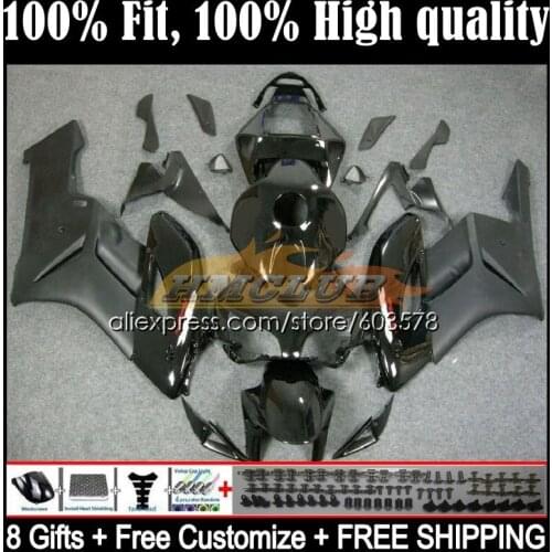 Bodys Injection For HONDA CBR1000 CBR 1000 RR CC 1000CC 50CL.20 CBR1000RR 04 05 CBR 1000RR 2004 2005 OEM Fairings Stock black