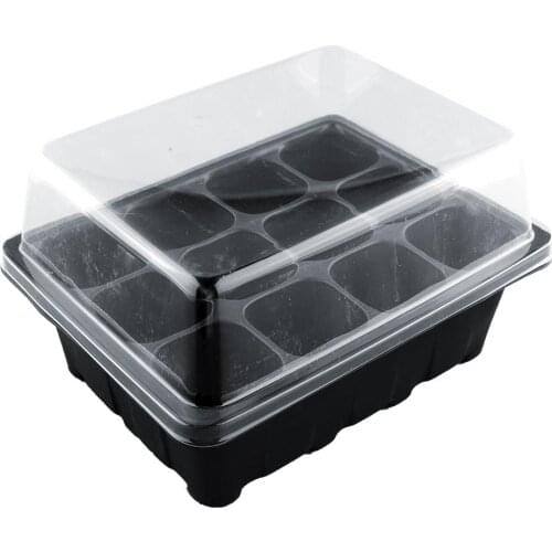 Lightbox Acrylic Storage Box Seeds Box Plant Hole Case* 12 Cells Grow Seeding Insert 2015*New