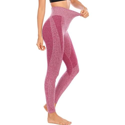 Leggings Sport Fitness Sexy Women Slim Yoga Pants Seamless High Waist Lift Hip Trousers Jogging Femme Clothes