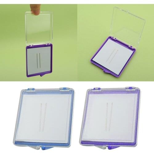 Magnetic Sewing Pin Cushion Box Needle Sewing Holder Storage Container Organizer for Handsewing