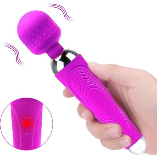 AV Vibrator G Spot Massager Powerful Magic Wand Vibrating Dildo Female Masturbator Sex Toys for Woman Clitoris Stimulator
