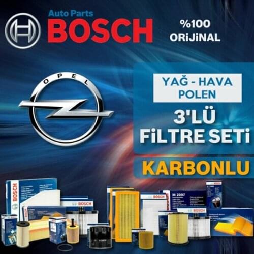 For Opel Corsa D 1.2 Twinport Bosch Filter Care Set 2007-2014